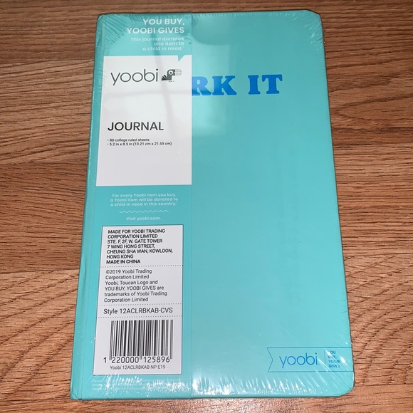 Yoobi “Work It” Journal - Picture 3 of 4